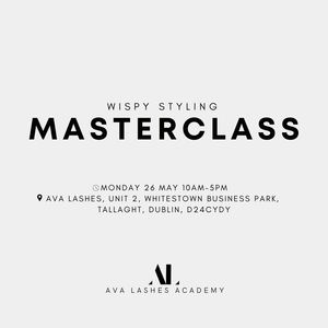 Wispy Lash Masterclass May 26 Dublin 2025